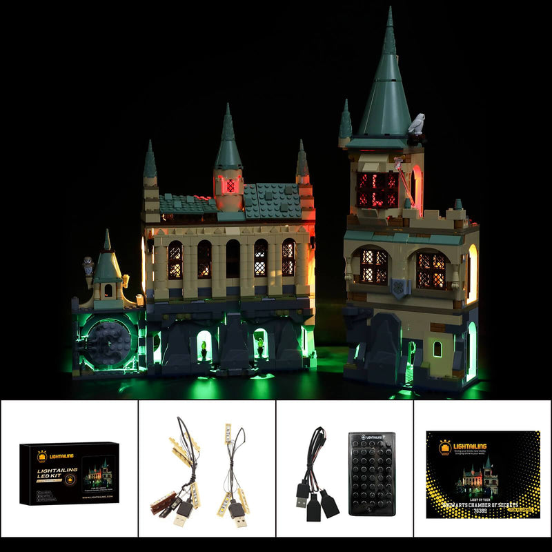lego hogwarts chamber of secrets light kit