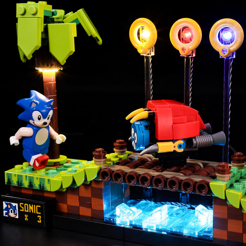 Lego Sonic the Hedgehog – Green Hill Zone Light Kit(Don't Miss Out