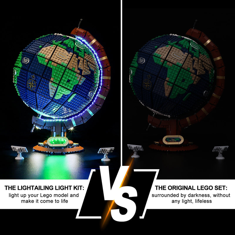 LEGO The Globe 21332 Light Kit