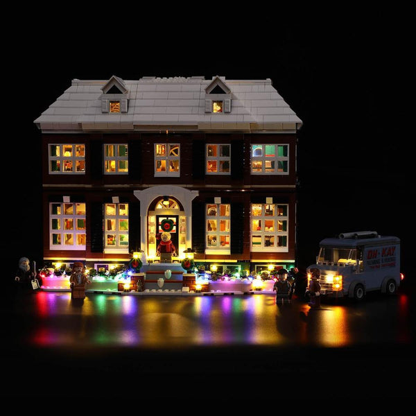 light up lego ideas home alone