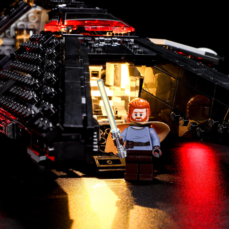 Lego Inquisitor Transport Scythe 75336 light kit review