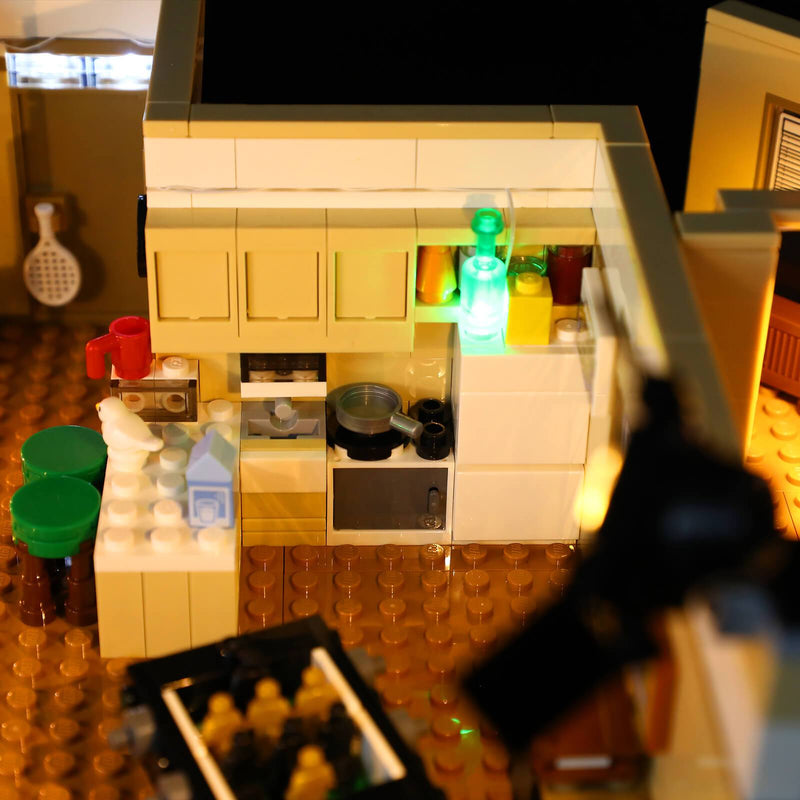 lego joey and chandler apartment