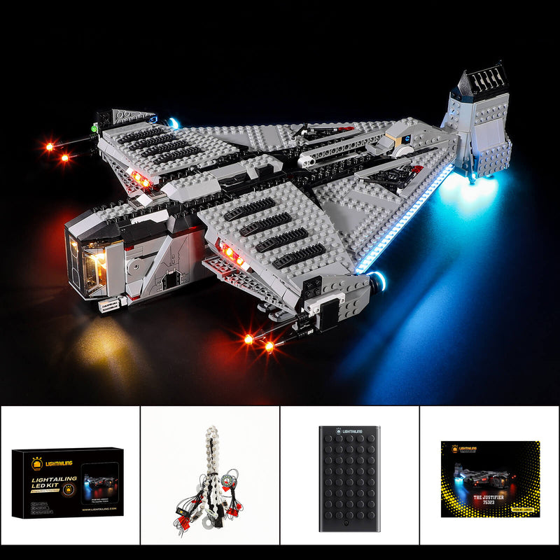 Lightailing light kit for The Justifier Lego 75323