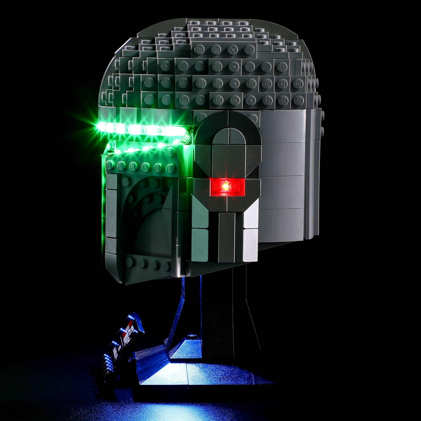 Light Kit For The Mandalorian Helmet 75328(Don't Miss) Lightailing