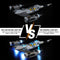 Mandalorian's N-1 Starfighter 75325 Lego night mode