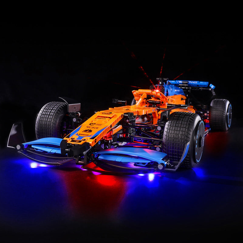 light my brick alternative light kit for McLaren Formula 1™ Race Car 42141