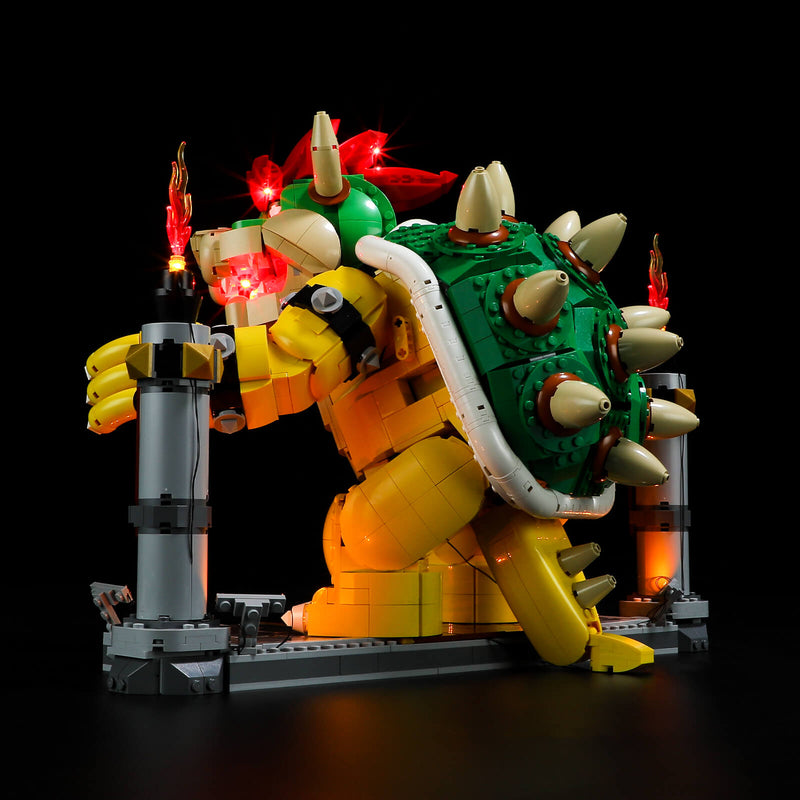 LEGO Super Mario The Mighty Bowser #71411 Light Kit – Light My