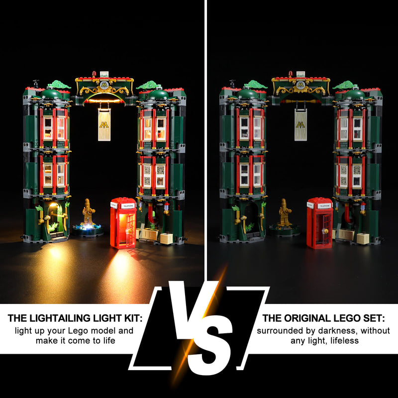 The Ministry of Magic 76403 moc lightailing