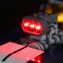 lego mustang supercharger with red light