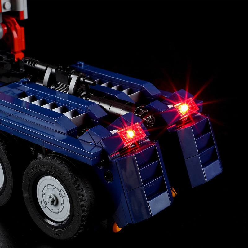LEGO 10302 The Transformers Optimus Prime truck rear lights
