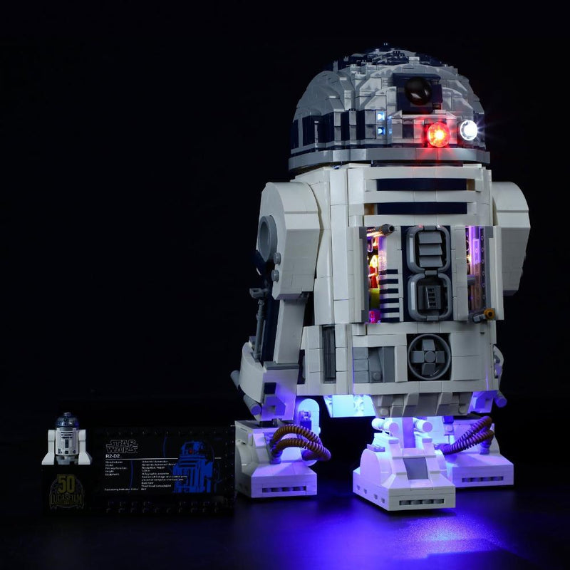 Beleuchtungsset für R2-D2 75308 (Beste Star War MOC-Ideen