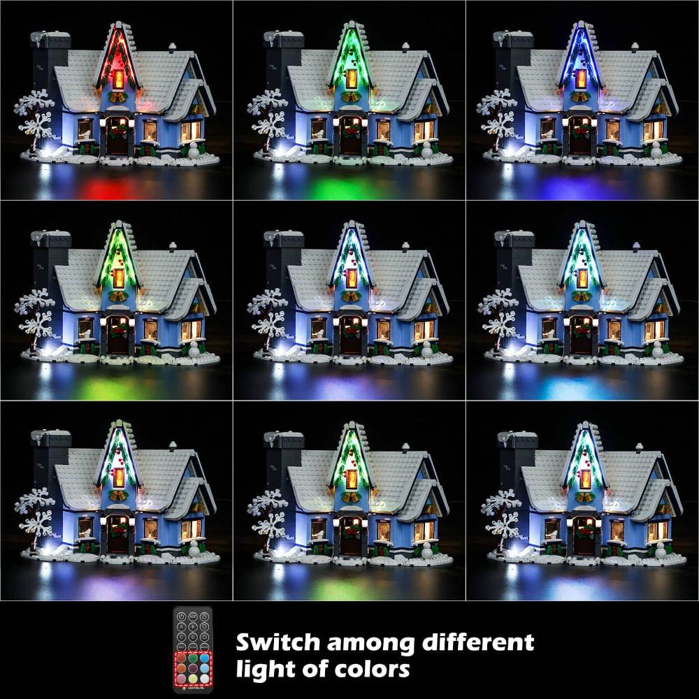 lego  anta’s Visit 10293 lighting color