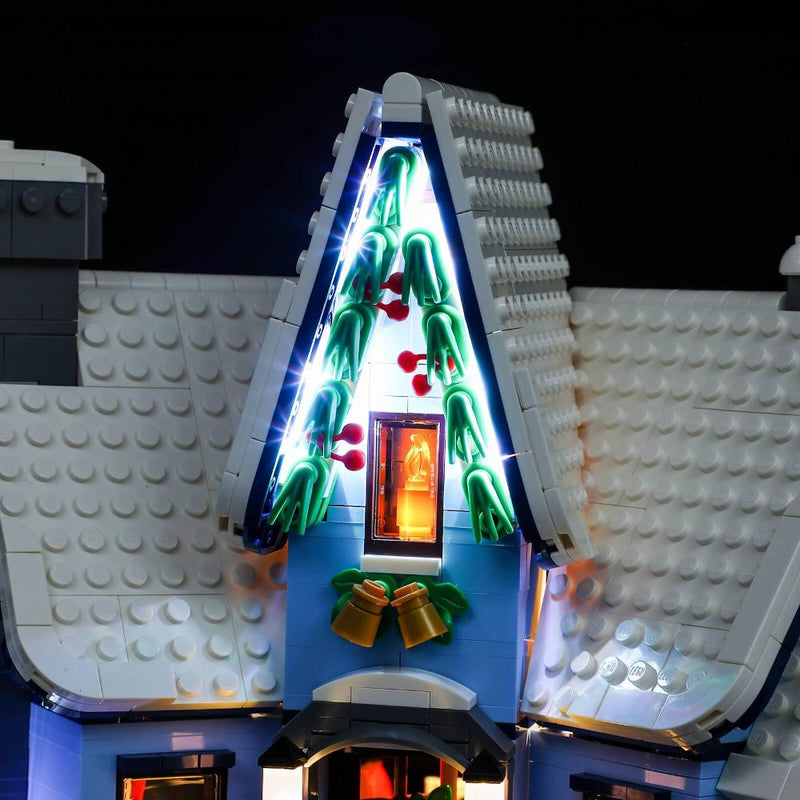  LEGO Santa’s Visit 10293 set roof