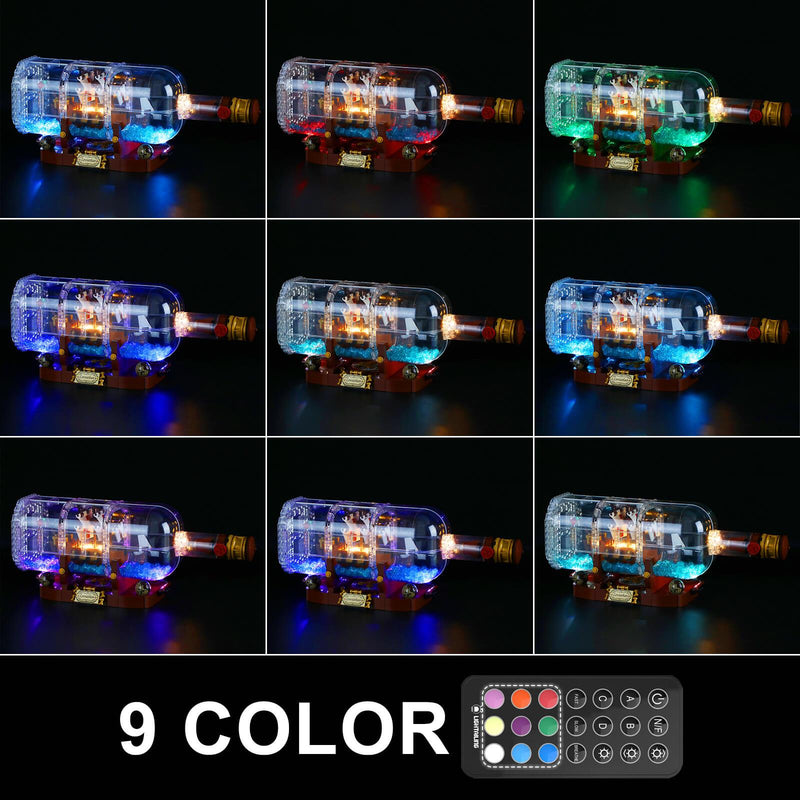 Ship in the bottle hotsell lego