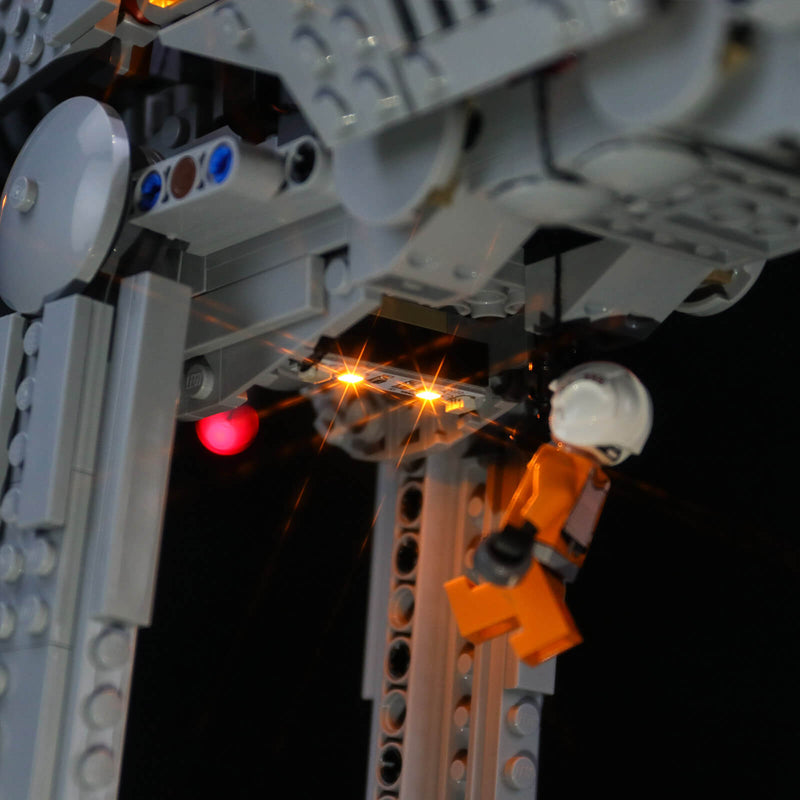 add lights to lego 75288