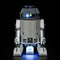 backside of the R2-D2 75308 Moc 