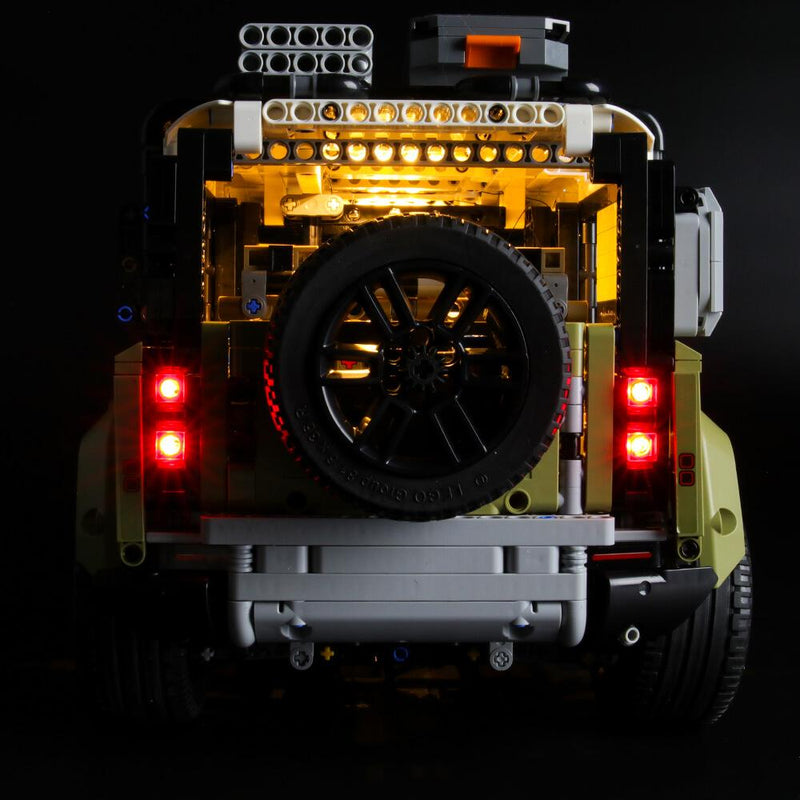 backside of lego technic 42110 land rover defender