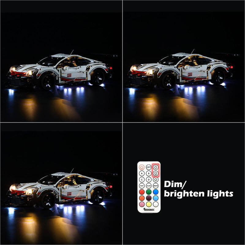 Lego Light Kit For Porsche  RSR  With Remote – Lightailing