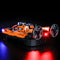 light up rear lights of the lego technic rescue hovercraft 42120