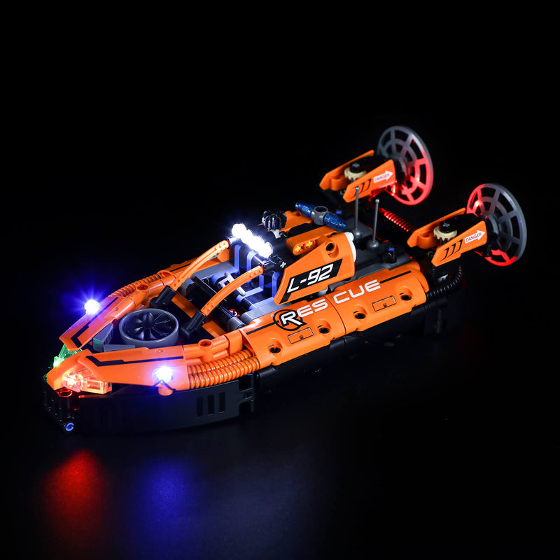 lego technic rescue hovercraft 42120 light kit