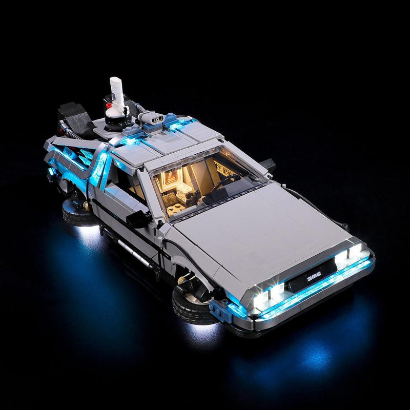 Light Up LEGO Back to the Future Time Machine – Custom LED Kit ...