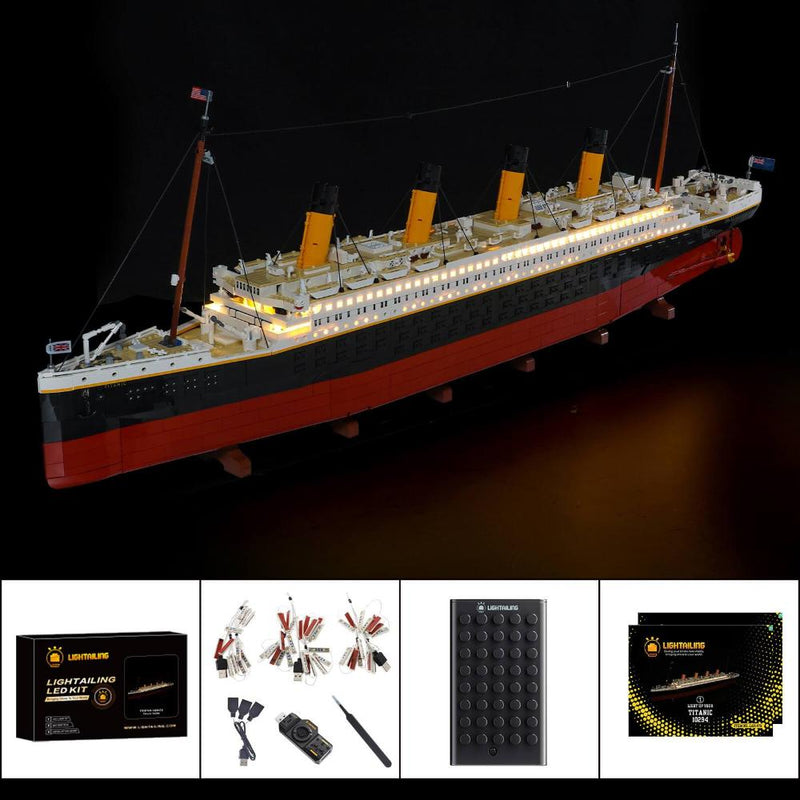 Lego Titanic 10294 Light Kit(Amazing Night Mode) – Lightailing