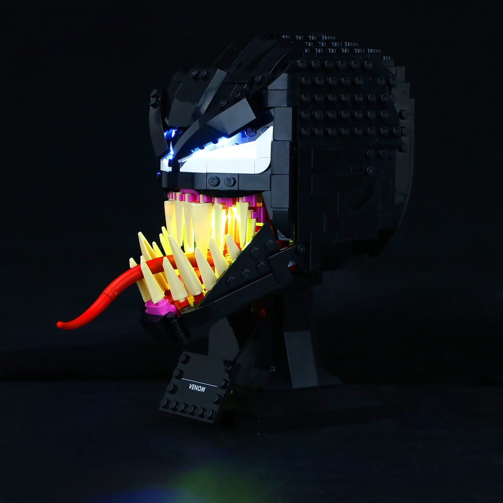 venom head lego lighting system