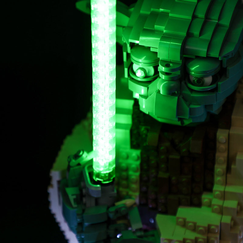 Lego Star Wars Moc Ideas: Yoda 75255 Light Kit – Lightailing