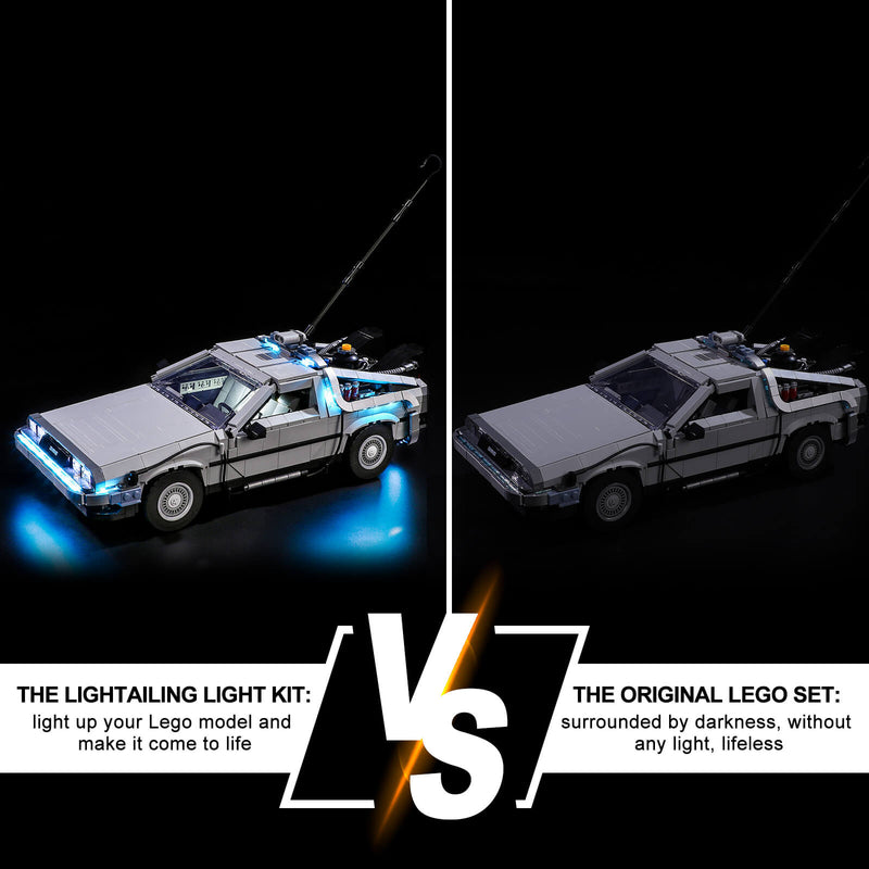 We've built the Lego Back to the Future DeLorean