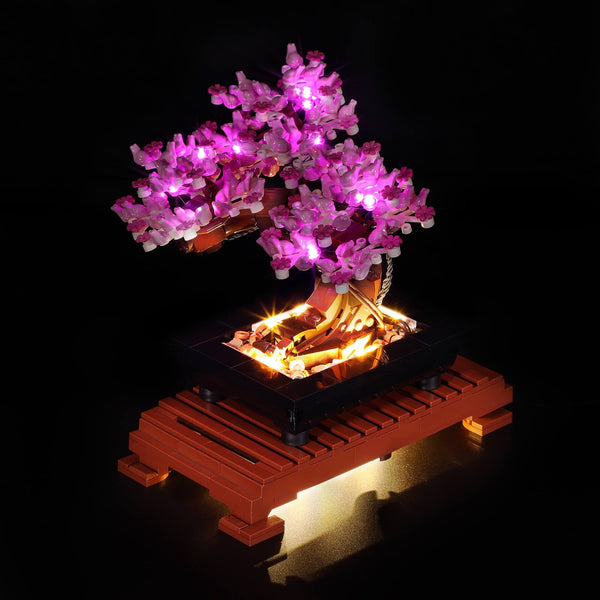 bonsai tree lego set with lights