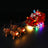 add led lights to santa's sleigh lego set