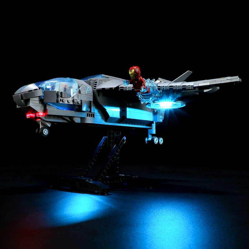 light up The Avengers Quinjet 76248