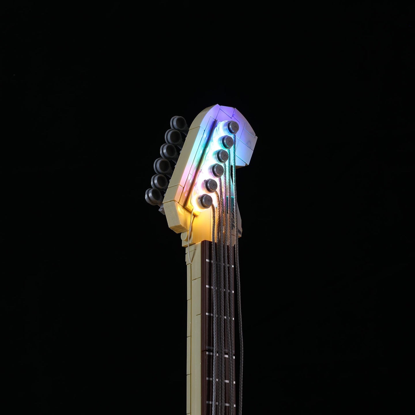 lego ideas 21329 fender stratocaster lighting system