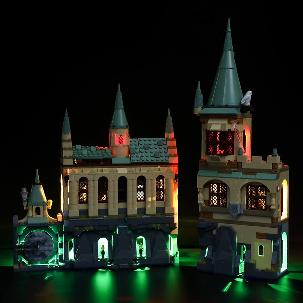 light up lego hogwarts chamber of secrets