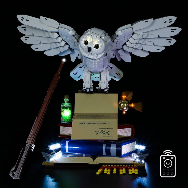 light up Lego hogwarts icons collectors edition with remote