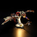 add lights to Lego Hungarian Horntail Dragon 76406