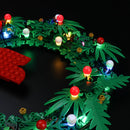 light up lego christmas wreath 40426