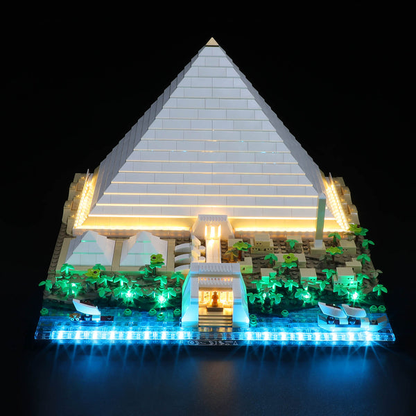Lego Great Pyramid of Giza 21058 Light Kit(Easy to Install) – Lightailing