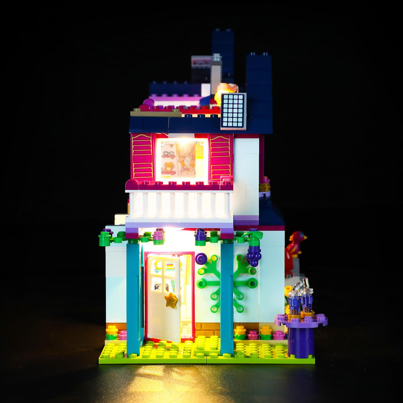 light up lego friends 41449 andrea's family house