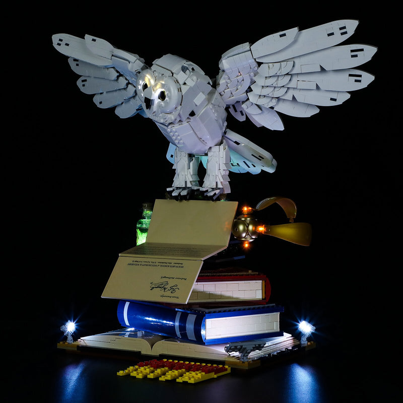 light up lego hedwig the owl