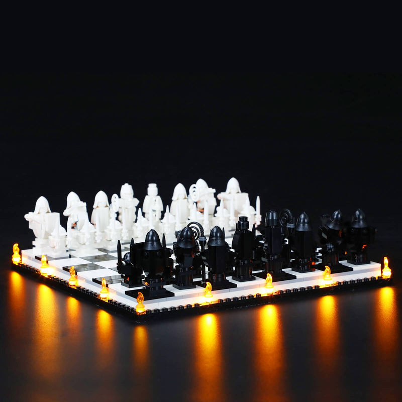 LEGO Harry Potter Hogwarts Wizard's Black and White Chess Pieces ONLY 76392