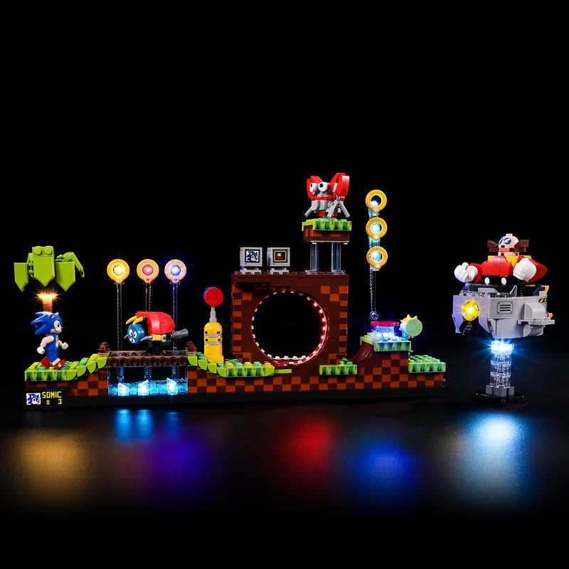 LEGO Ideas 21331 Sonic the Hedgehog – Green Hill Zone Light kit