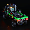 lego mercedes benz zetros with lgihts