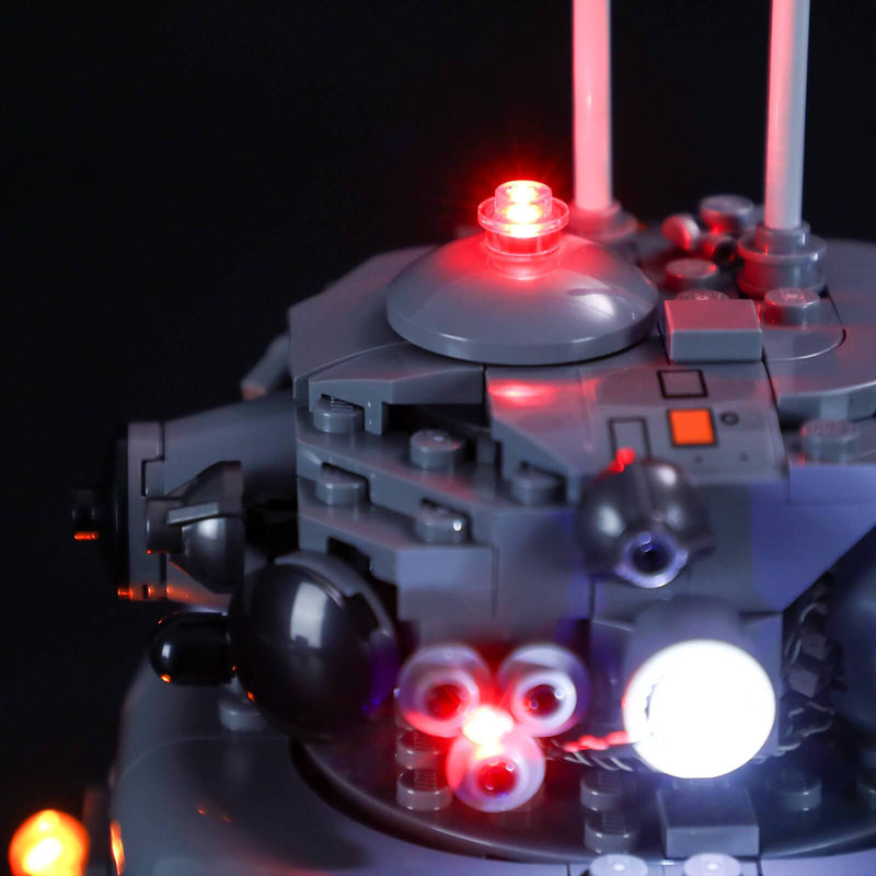 lighting imperial probe droid 75306