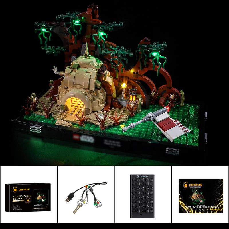 lightailing light kit for Lego Dagobah Jedi Training Diorama