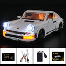 Lego Porsche 911 10295 lightailing light kit