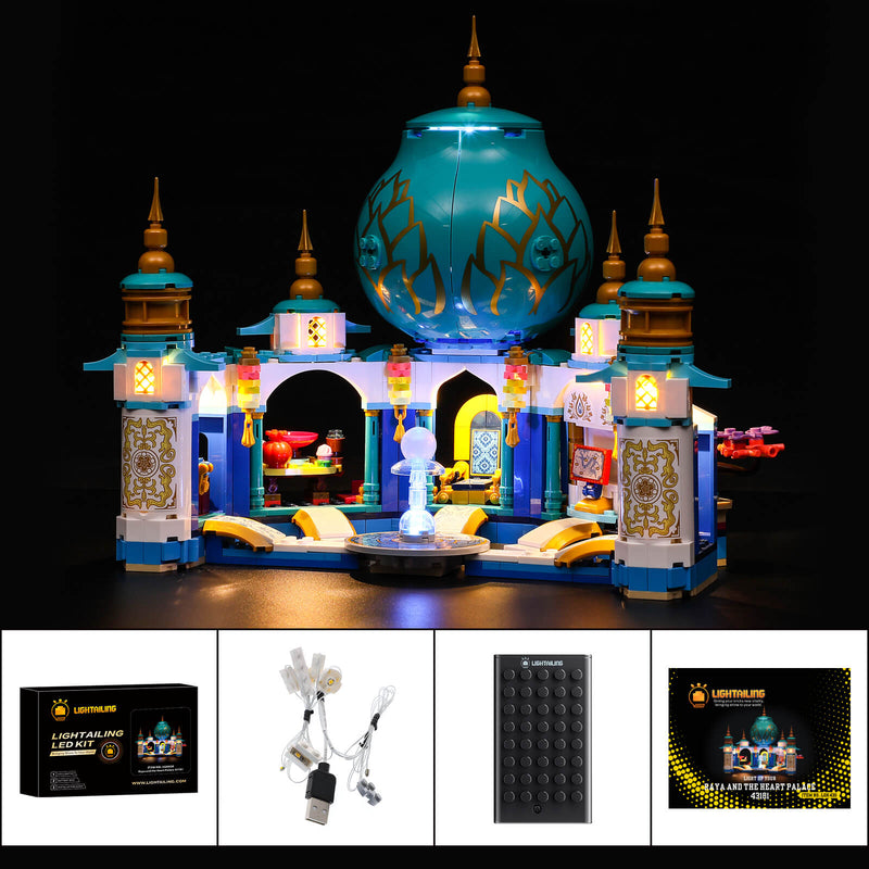 raya palace lego lightailing light kit