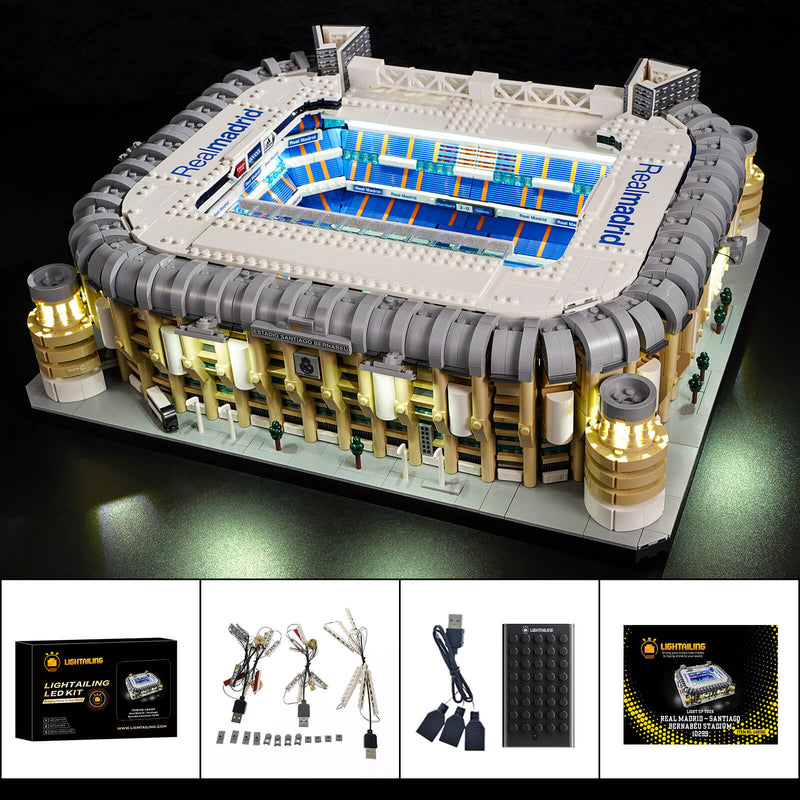 Kit Lego Icons Estadio Del Real Madrid Santiago Bernabéu