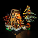 add led lights to A-Frame Cabin 21338