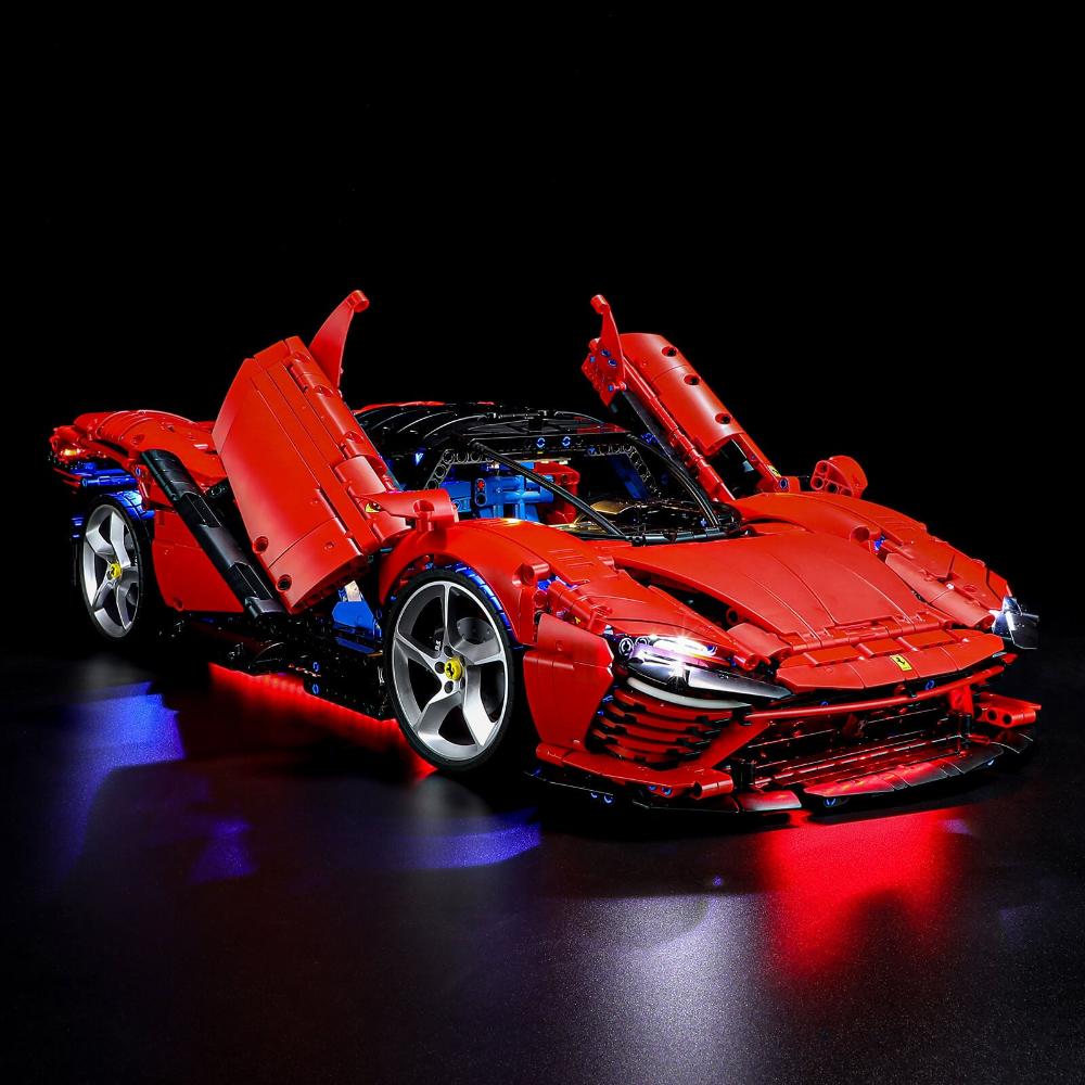 Light Kit For Ferrari Daytona SP3 42143-Briksmax(Remote Version)